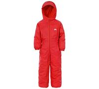 Trespass Kids Unisex Dripdrop Padded Waterproof Rain Suit (2/3 Years) (Signal Red)