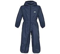 Trespass Kids Unisex Dripdrop Padded Waterproof Rain Suit (5/6 Years) (Navy Blue)
