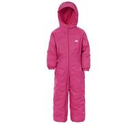 Trespass Kids Unisex Dripdrop Padded Waterproof Rain Suit (7/8 Years) (Gerbera)