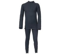 Trespass Kids Unisex Unite360 Thermal Base Layer Set (Top And Bottoms) (5/6 Years) (Black)