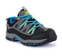 Trespass Kids Walking Boots Low Cut Waterproof Breathable Gillon II Black