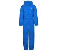 Trespass Kids Waterproof Breathable Rain Suit Button Blue 7/8