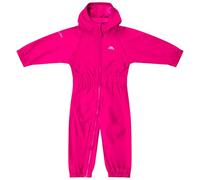 Trespass Kids Waterproof Breathable Rain Suit Button Gerbera 3/4