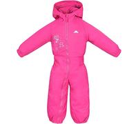 Trespass Kids' Waterproof Drip Drop Outdoor Rain Suit, Pink (Gerbera), 6/12 month