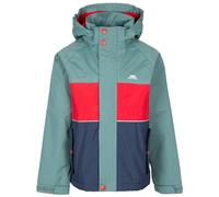 Trespass Kids Waterproof Jacket With Detachable Hood Ocean