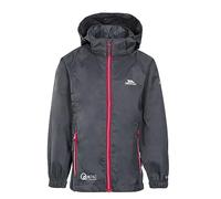 (9-10 Years, Flint) Trespass Qikpac X Waterproof Packaway Jacket