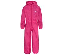 Trespass Kids Waterproof Rain Suit Button Pink 7/8