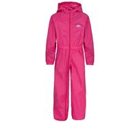 Trespass Kids Waterproof Rain Suit Button Pink 3-4