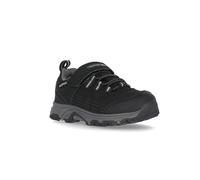 Trespass Kids Walking Shoes Harrelson Low Cut - Lightweight, Waterproof and Breathable Membrane, Gussetted Tongue, Protective and Durable Toe Guard, Ankle Supportive Cushioned, Collar and Tongue,