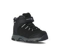 Trespass Kids Walking Shoes Harrelson Low Cut - Lightweight, Waterproof and Breathable Membrane, Gussetted Tongue, Protective and Durable Toe Guard, Ankle Supportive Cushioned, Collar and Tongue,