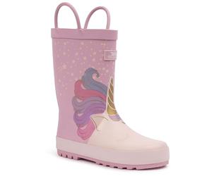 Trespass Kids Welly Boots Character Unicorn in Size - 8