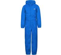 Trespass Kids Youths Button Waterproof Breathable Rain Suit - Blue - 3-4 Yrs