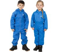 Trespass Kids' Waterproof Drip Drop Outdoor Rain Suit, Cobalt, 2/3 year