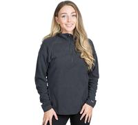 Trespass Ladies 1/4 Zip Meadows Fleece, Grey, Size M, Women Grey