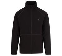 Trespass Male Fleece AT100 Full Front Zip 2 Zipped Pockets Faxfleet Black