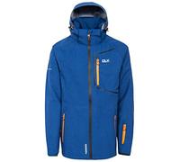 Trespass Men Caspar II Waterproof Rain/Outdoor Jacket with Removable Hood - Twilight Marl, 2X-Small