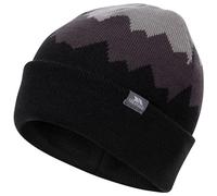 Trespass Men Knitted Beanie Hat Hill Abstract Design Casual Winter Hat Cobbler