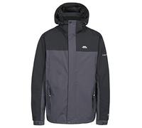 Trespass Men Phelps Waterproof Rain Jacket With Hood - Flint, 2X-Small