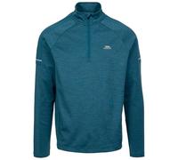 Trespass Mens 1/2 Zip Active Top Caldez - Men's Long Sleeve T-Shirt, Quick Dry with Cut & Sew Panel, Athletic Gym Workout Shirt, Activewear Gym Sports Top