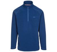 Trespass Mens 1/2 Zip Fleece Keynote - Contrast Trims, Striped Catatonic Microfleece, Anti-Pilling Fabric, Brushed Back Dark Navy