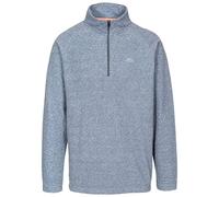 Trespass Men's Fleece Pullover Keynote Half-Zip Contrast Trims Brushed Back Knitted 100% Polyester