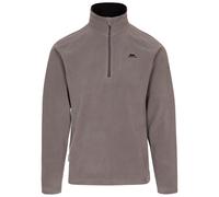Trespass Mens Fleece Blackford - Casual Microfleece, Half Zip Jumper for Men Storm Grey