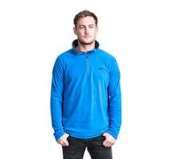 Trespass Mens 1/2 Zip Microfleece Blackford Black in Size - XS