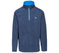 Trespass Mens 1/2 Zip Microfleece Blackford Navy in Size - L