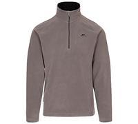 Trespass Mens Contrast Neck Tape Anti Pilling Fleece Top - Blackford