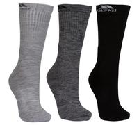 Trespass Men's 5045274567632 Men's walking socks, multicoloured, Talla Única, Negro, One Size