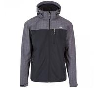 Trespass Mens Abbott Softshell Jacket - Dark Grey Marl - Dark Grey Marl - XS