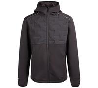 Trespass Mens Hooded Activewear Faux Down Jacket With Zipped Pockets Bolfort