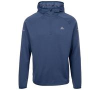 Trespass Mens Active Top Grown On Hood with 1/4 Zip Quick Dry Montgo