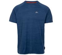 Trespass Men's Active Top Leecana - Quick Dry Activewear T-Shirt for Men, Moisture Wicking Gym Wear, 160gsm Lightweight Fabric with Printed Logo on Chest