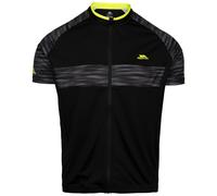 Trespass Mens Activewear Top Reflective Print Back Cycling Top Hazzel
