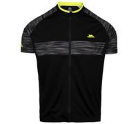 Trespass Mens Activewear Top Reflective Print Back Cycling Top Hazzel
