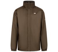 Trespass Mens Jacket Fraser II - Waterproof, Taped Seams, Adjustable Concealed Hood, Internal Zip Pocket, Drawcord Hem, 2 Lower Zip Pockets, Elasticated Cuffs
