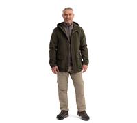 Trespass Mens Adjustable Grown On Hood Full Length Casual Jacket - Cutsdean
