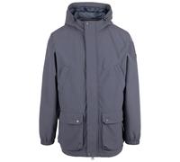 (XS, Flint) Trespass Mens Jacket Hooded with Pockets Cutsdean