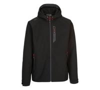 Trespass Mens Alwero Softshell Hybrid Jacket - Black - XL - Black - 94% Polyester/3% Elastane/3% TPU