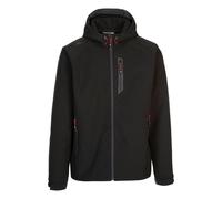 Trespass Mens Alwero Softshell Hybrid Jacket - Black - XXL - Black
