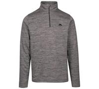 Trespass Mens Anti-Pilling Fleece AT200 Frimley - Casual Fleece Jumper, Men's Fleece with 1/2 Zip Neck, Ideal for Sports, Work & Leisure, Warm Airtrap Fleece Top Grey Marl