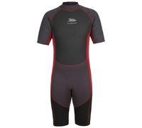 Trespass Mens Argon Wetsuit - Black/Red - S - Black/Red