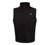 Trespass Mens Baro TP50 Softshell Gilet (Black Marl) - Grey - Size 2XS