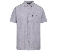 Trespass Men's Basham Woven Shirt in Mid Blue | Size: Medium Trespass Mid Blue M