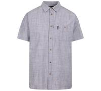 Trespass Men's Basham Woven Shirt in Mid Blue | Size: XL Trespass Mid Blue XL