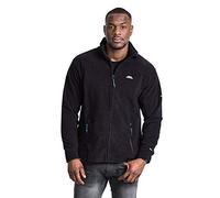 Trespass Mens Bernal Full Zip Fleece Jacket (XL) (Black)