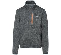 Trespass Men's Bingham Fleece Jacket - Black Marl - S - Black Marl - 100% Polyester
