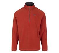 Trespass Mens Contrast Neck Tape Anti Pilling Fleece Top - Blackford