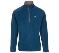 Trespass Mens Casual Fleece Top Blackford - Anti Pilling, 1/2 Zip Neck, Contrast Inner Collar, Contrast Neck Tape, Knitted, 100% Polyester